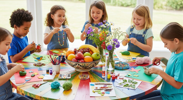 Festa infantil com afeto e criatividade