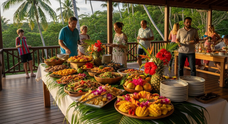 Evento familiar com assinatura Flor de Sal